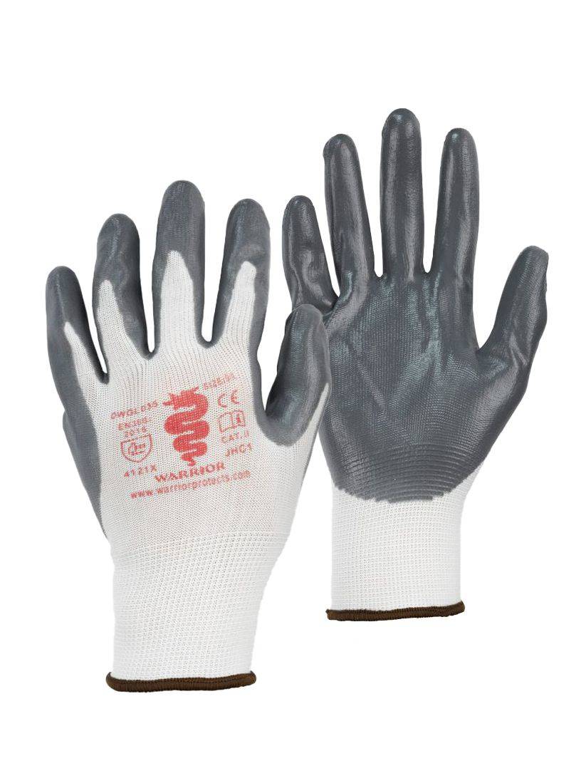 warrior nitrile gloves