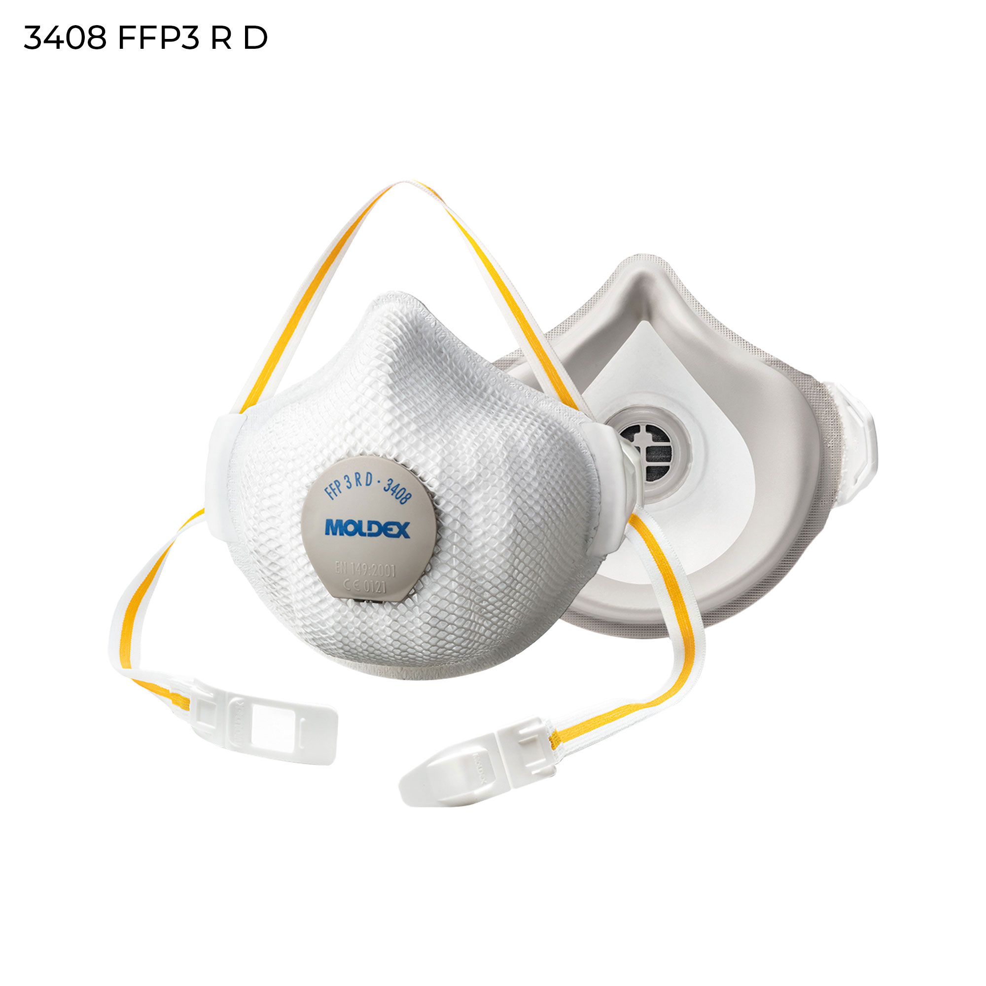 MOLDEX AIR PLUS REUSABLE RESPIRATOR 