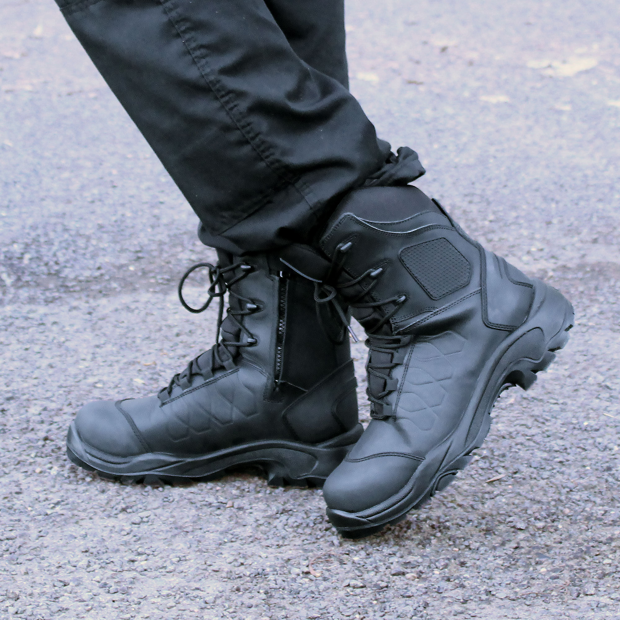 HIGH LEG ZIP INTERNAL METATARSAL BOOT | Warrior Protects